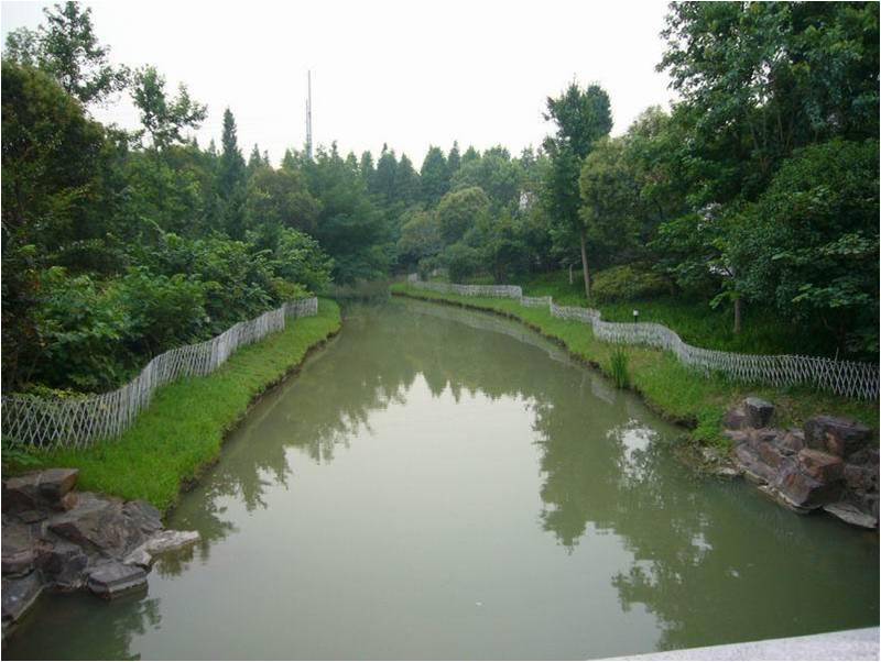Cangzhou Celebrity Botanical Garden River Course